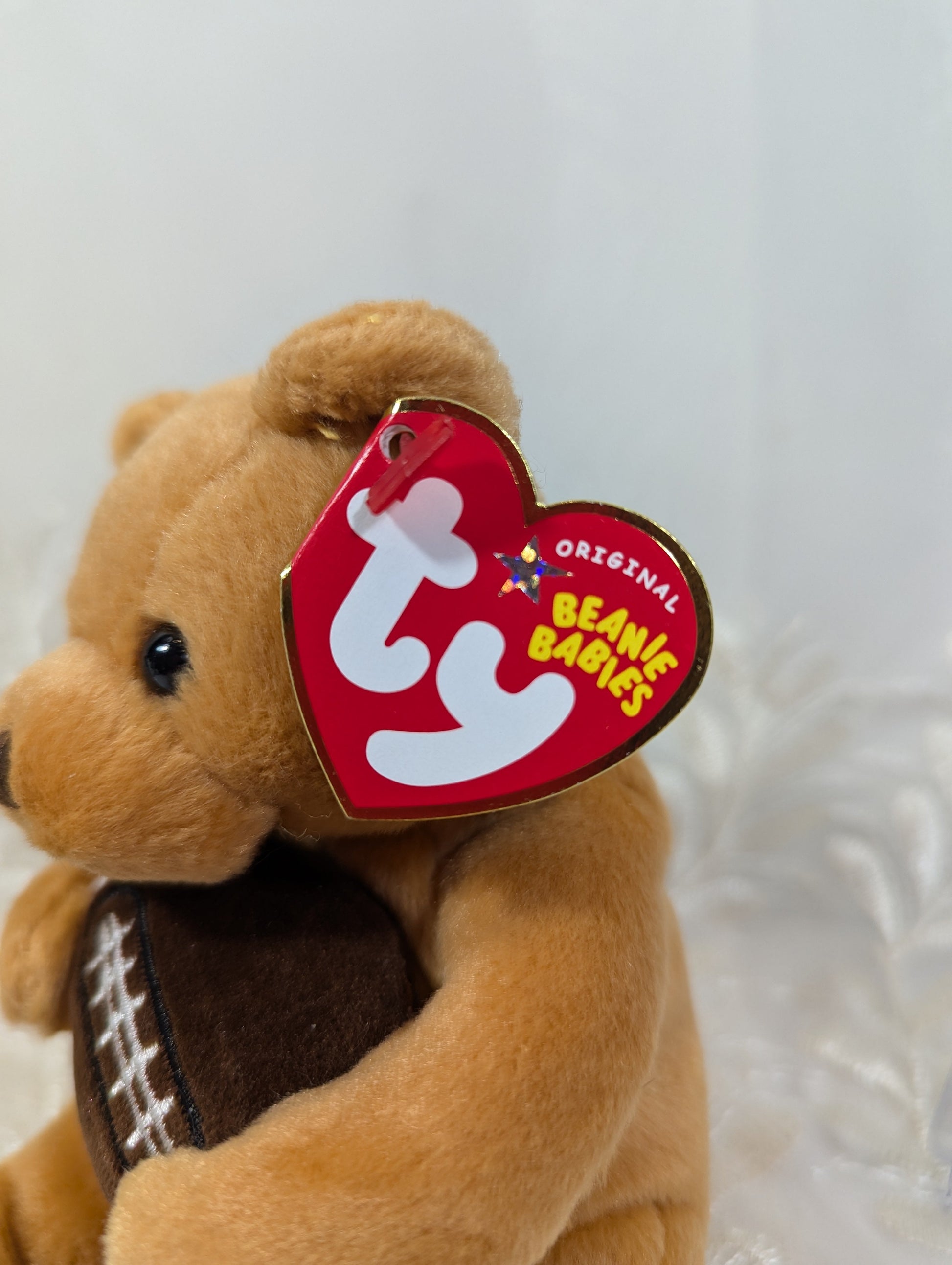 Ty Beanie Baby - Blitz The Football Bear (6in) - Vintage Beanies Canada