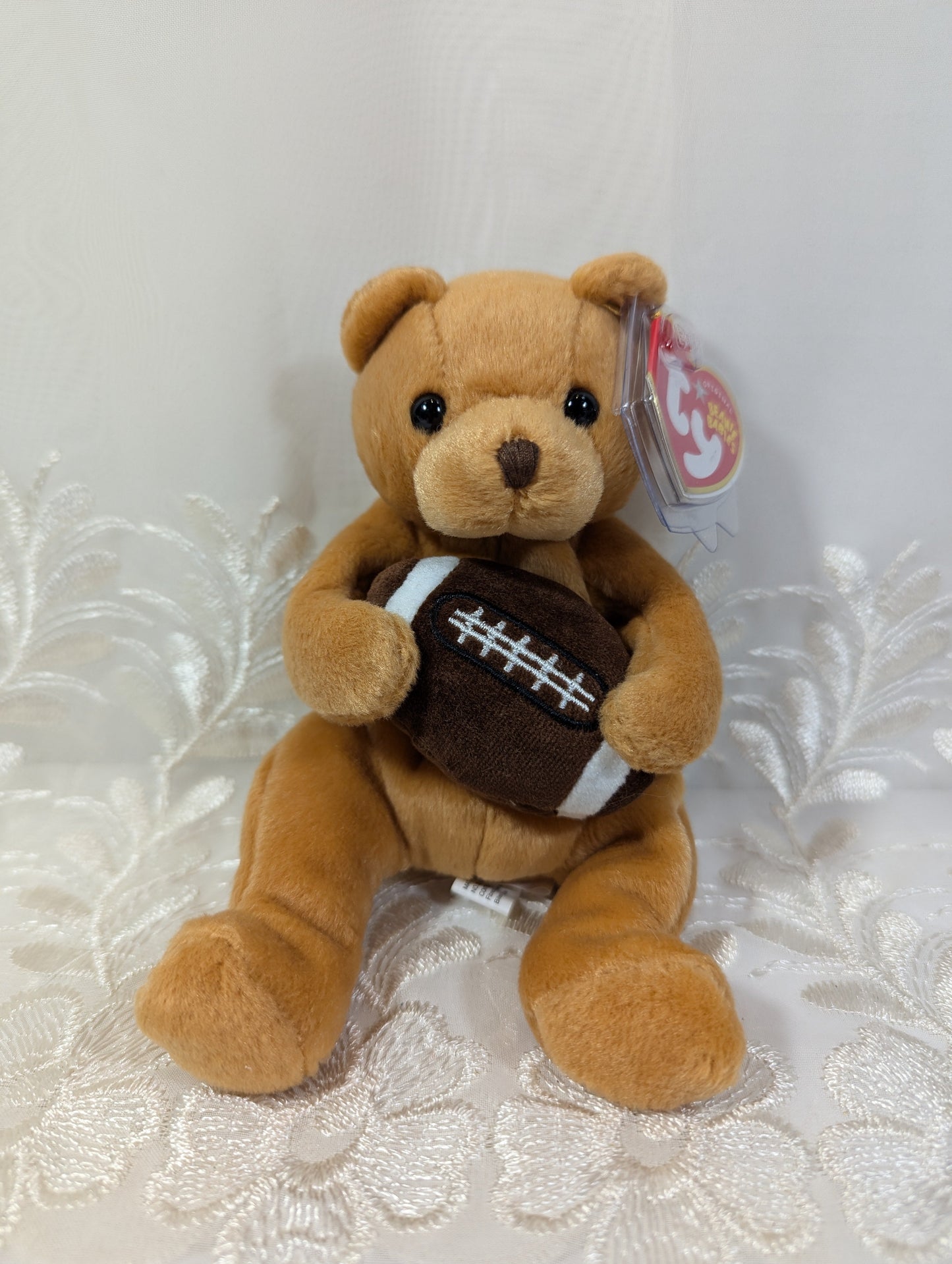 Ty Beanie Baby - Blitz The Football Bear (6in) - Vintage Beanies Canada