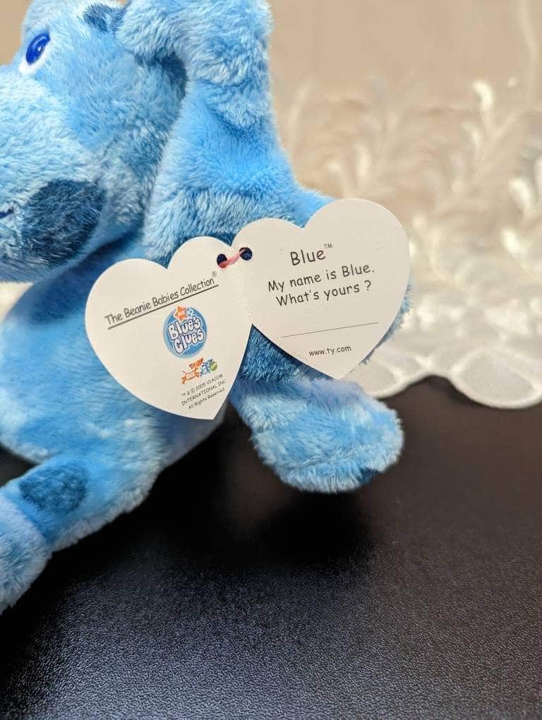 Ty Beanie Baby - Blue The Dog From Blues Clues (6in) - Vintage Beanies Canada