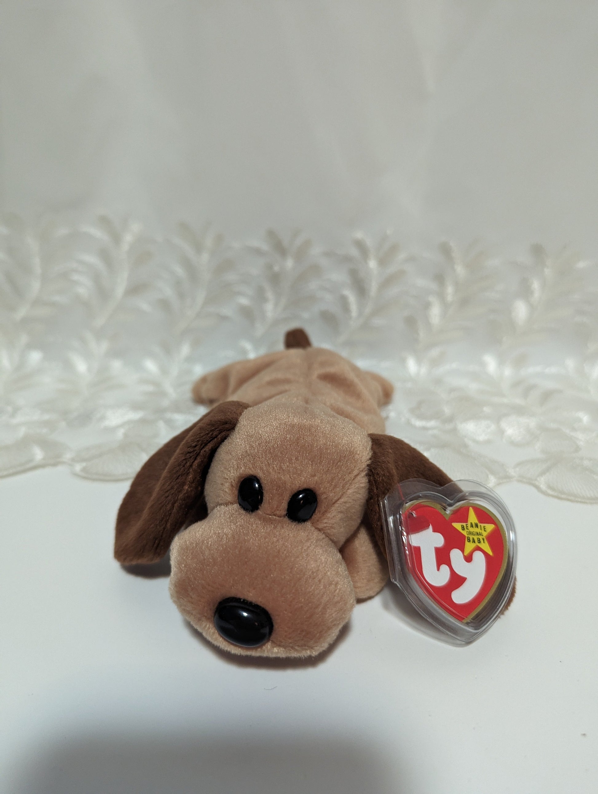 Ty Beanie Baby - Bones the Dog (8in) - Vintage Beanies Canada