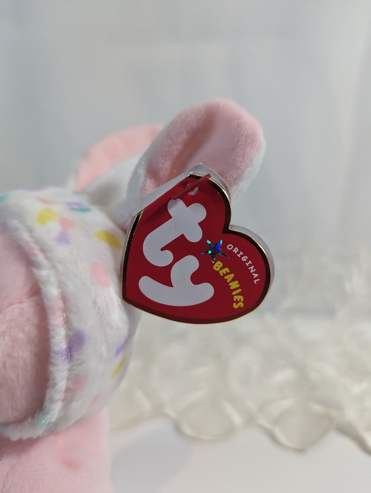 TY Beanie Baby - Bonnet the Bear (Harrods Version - UK Exclusive) (9 in) - Vintage Beanies Canada