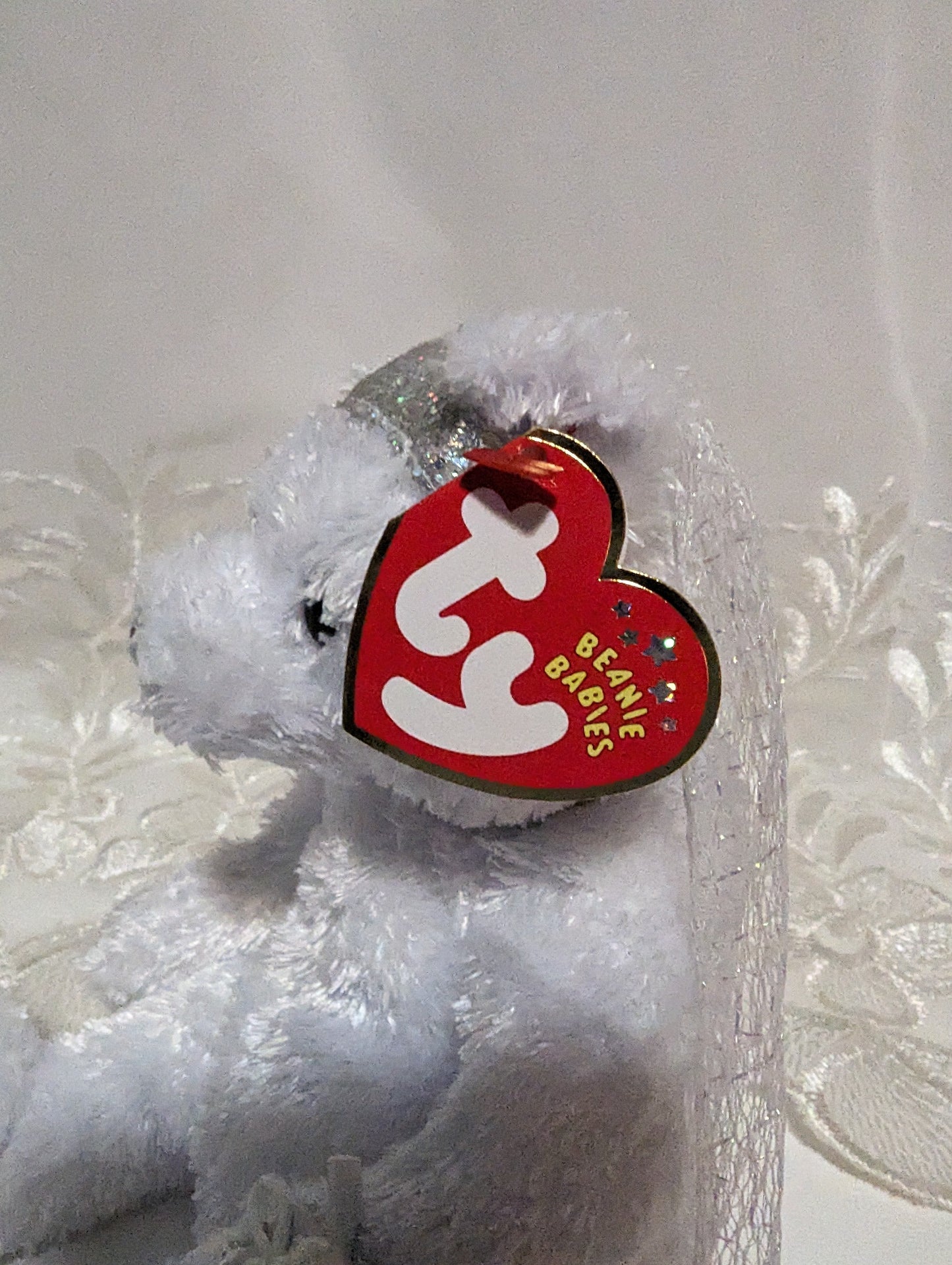 Ty Beanie Baby - Bride The Wedding Bear (6in) - Vintage Beanies Canada