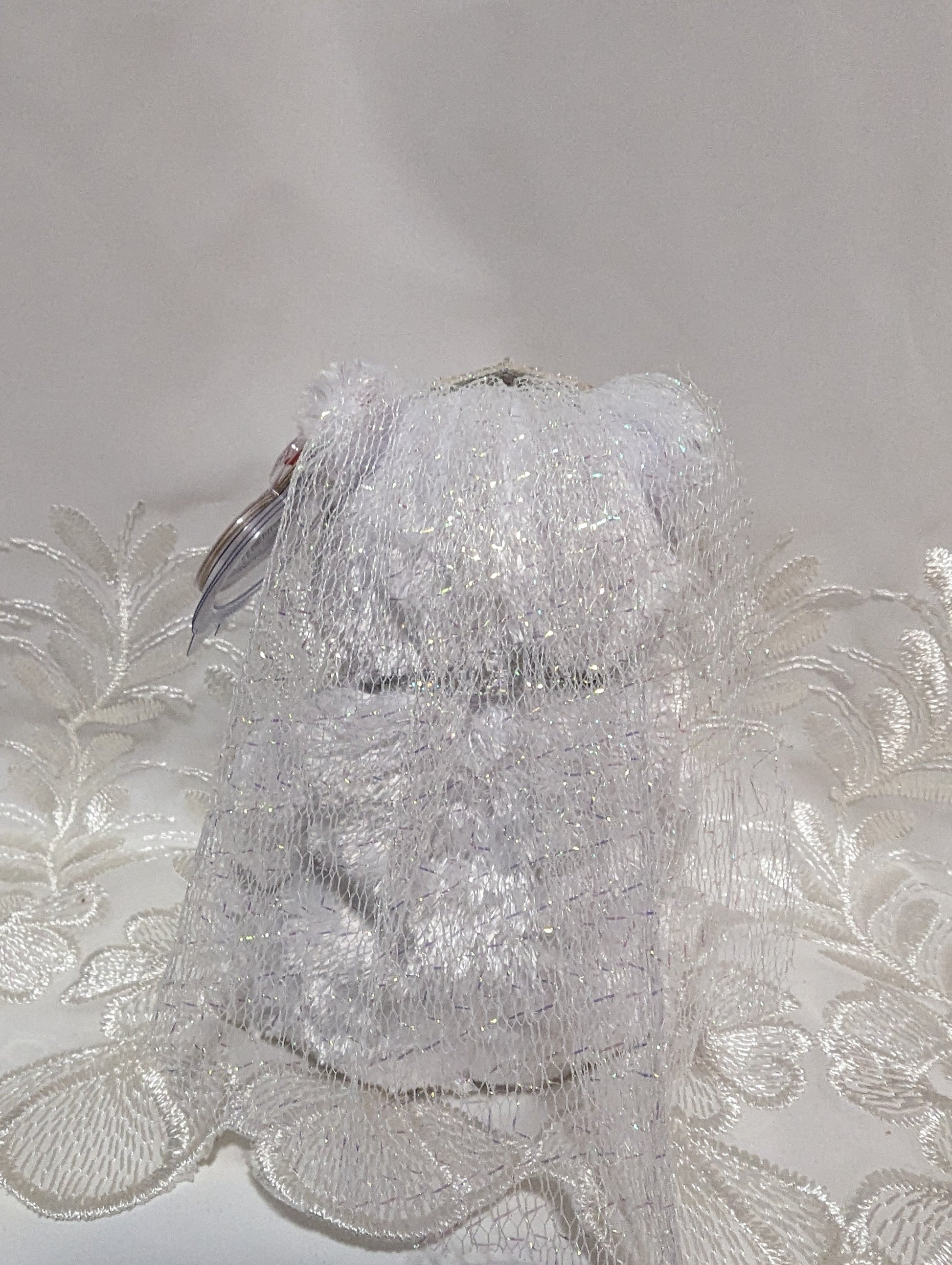 Ty Beanie Baby - Bride The Wedding Bear (6in) - Vintage Beanies Canada