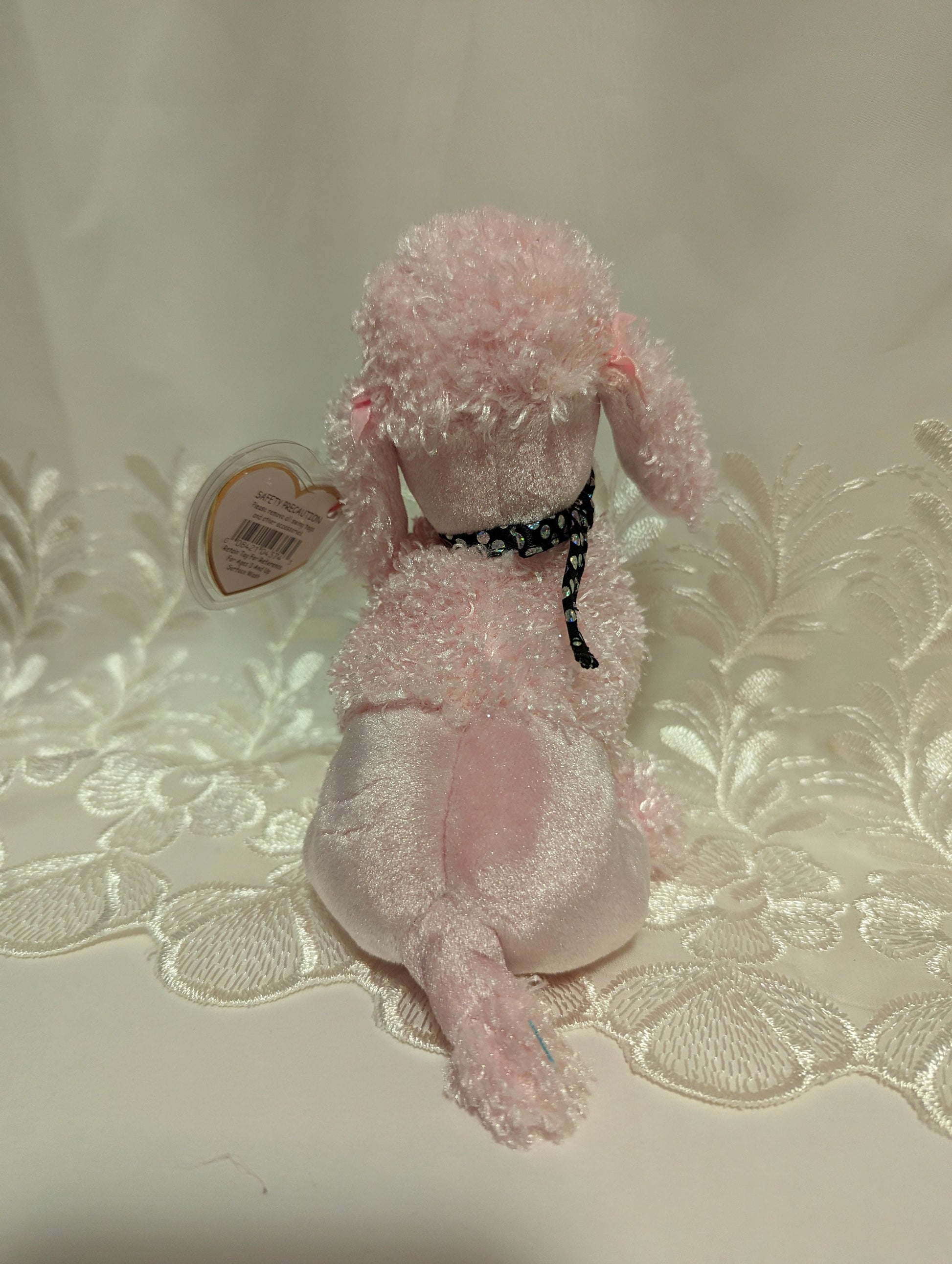 Ty Beanie Baby - Brigitte The Pink Poodle (6in) - Vintage Beanies Canada