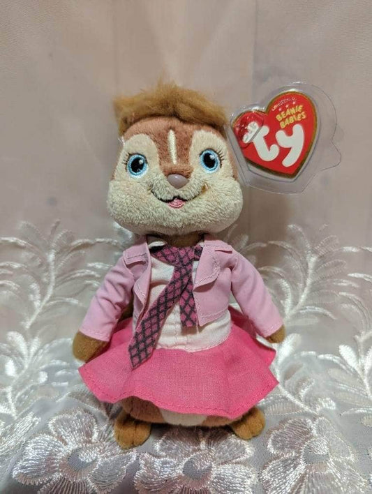 Ty Beanie baby - Brittany the Chipmunk From The Movie Alvin and the Chipmunks (6.5 in) - Vintage Beanies Canada