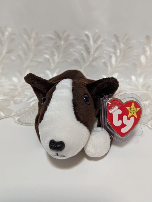 Ty Beanie Baby - Bruno The Dog (8in) - Vintage Beanies Canada