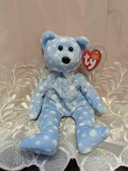 Ty Beanie Baby - Bubbly The Blue Bear (8.5in) - Vintage Beanies Canada