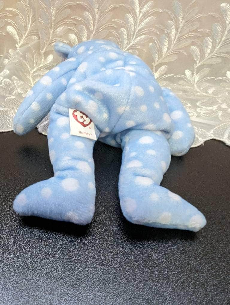 Ty Beanie Baby - Bubbly The Blue Bear (8.5in) - Vintage Beanies Canada