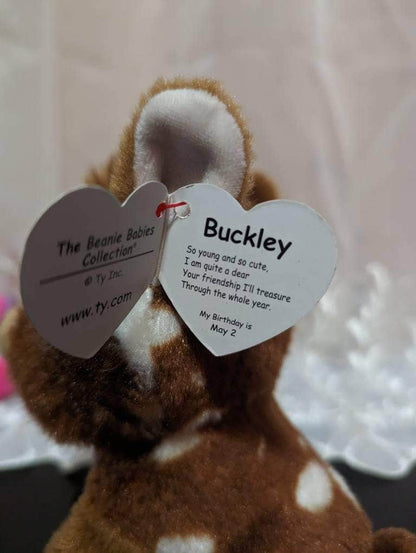 Ty Beanie Baby - Buckley The Deer (6 inch) - Vintage Beanies Canada