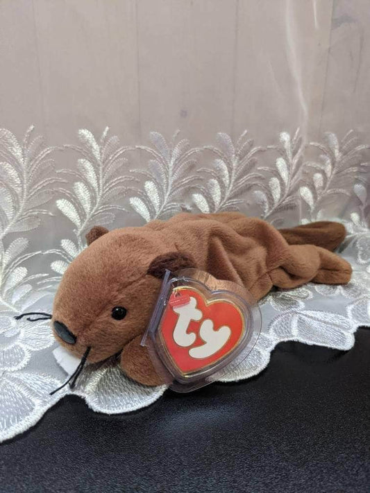 Ty Beanie Baby - Bucky The Beaver - 3 Gen Hang Tag & 2nd Gen Tush Tag.*Rare* - Vintage Beanies Canada