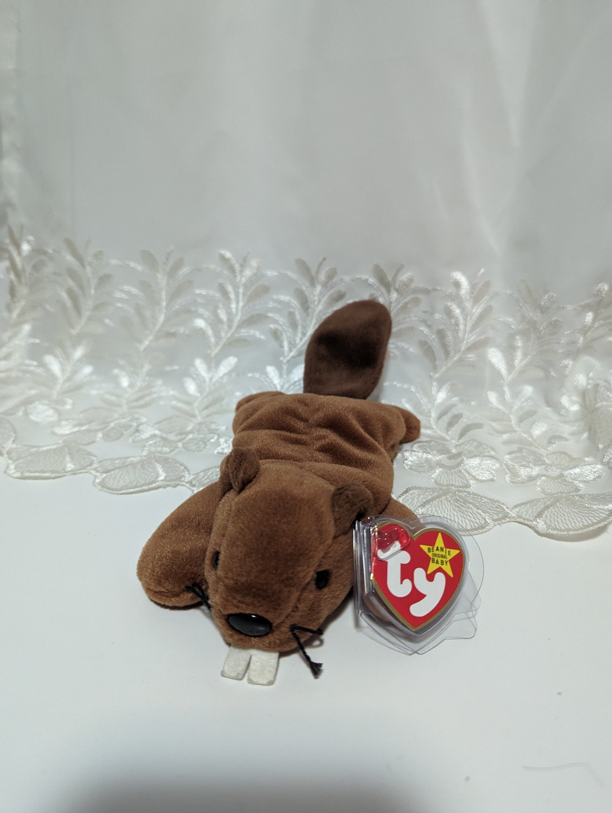 Ty Beanie Baby - Bucky The Beaver (8in) - Vintage Beanies Canada