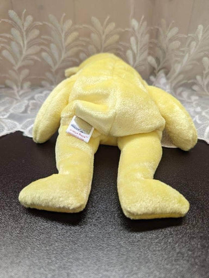 Ty Beanie Baby - Bunga Raya The Yellow Flower Bear - Malaysian Exclusive Asia-Pacific Bear (8.5in) - Vintage Beanies Canada