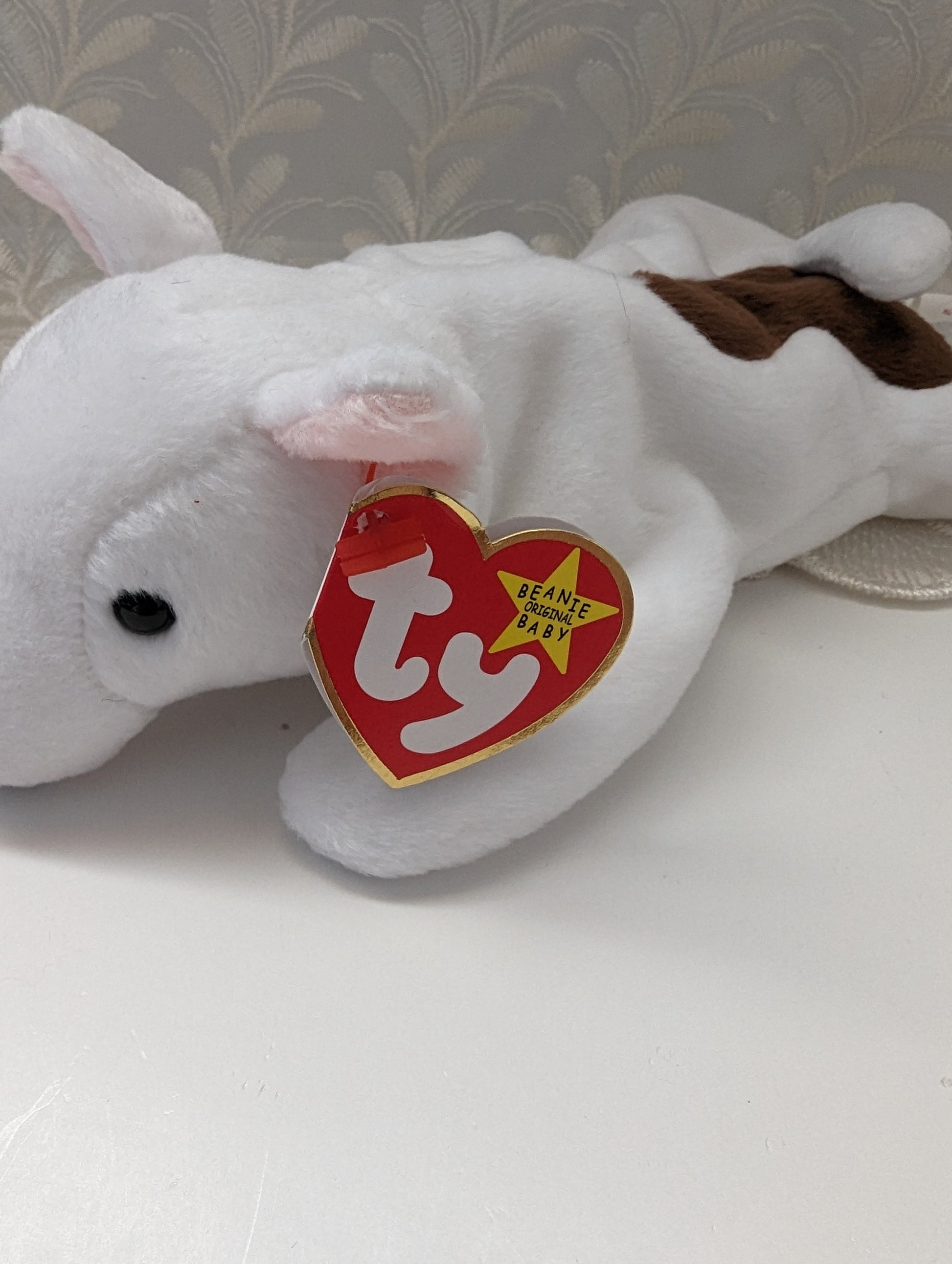 Ty Beanie Baby - Butch The Bull Terrier Dog (8in) - Vintage Beanies Canada