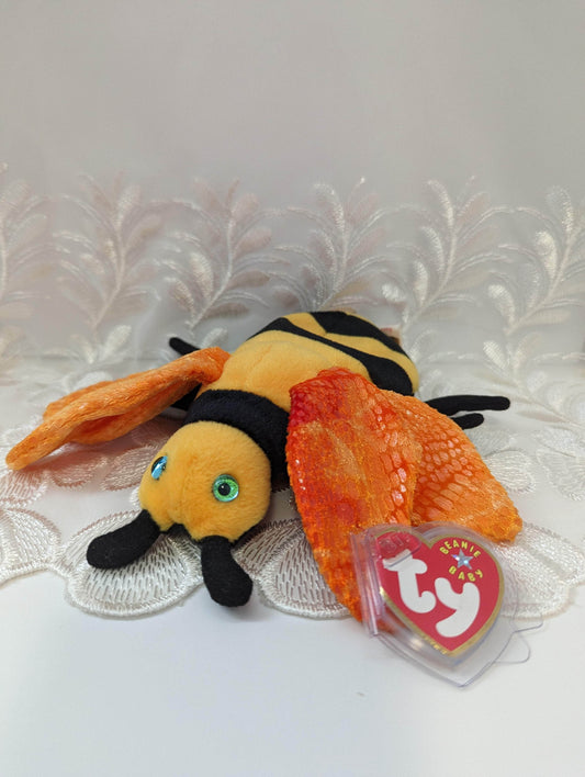 Ty Beanie Baby - Buzzie The Bumblebee (6in) - Vintage Beanies Canada