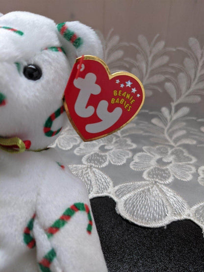 Ty Beanie Baby - CAND-e The Candy Cane Bear (8.5in) - Vintage Beanies Canada