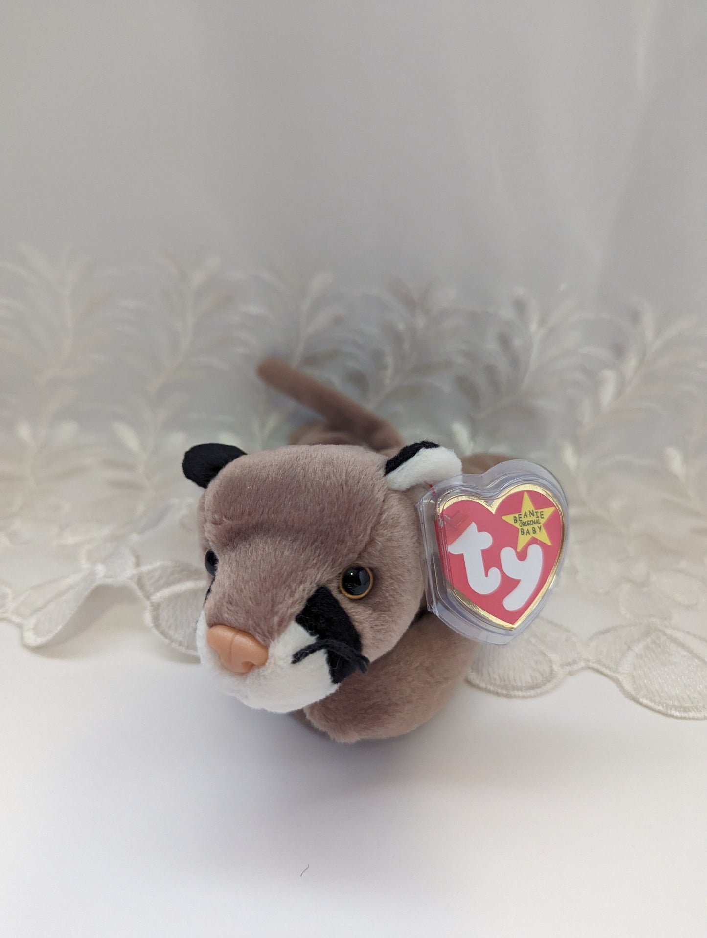 Ty Beanie Baby - Canyon the cougar (8in) - Vintage Beanies Canada