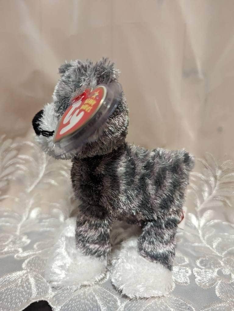Ty Beanie Baby - Catsby The Gray Cat (6.5in) - Vintage Beanies Canada