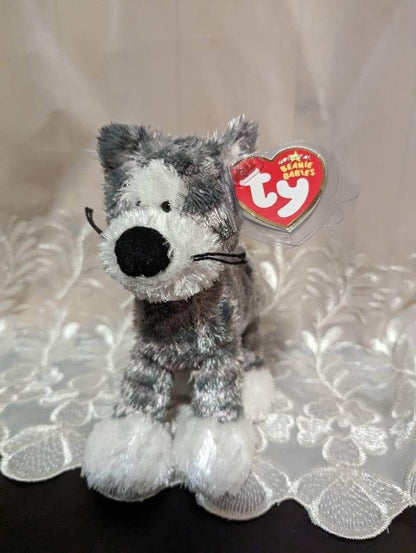 Ty Beanie Baby - Catsby The Gray Cat (6.5in) - Vintage Beanies Canada