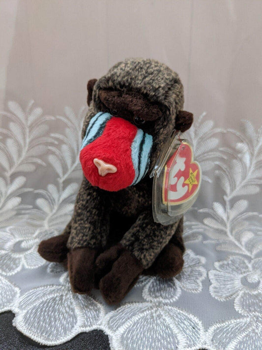 Ty Beanie Baby - Cheeks The Baboon (6in) - Vintage Beanies Canada