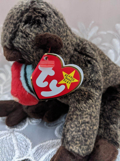 Ty Beanie Baby - Cheeks The Baboon (6in) - Vintage Beanies Canada