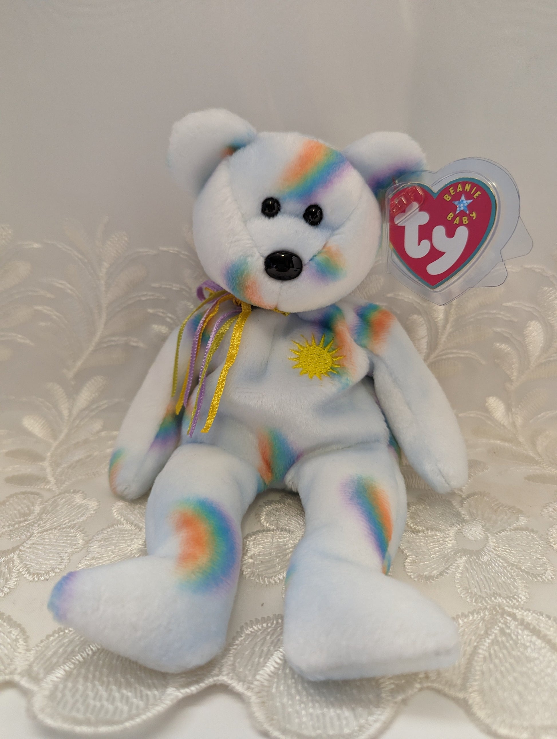 Ty Beanie Baby - Cheery The Bear (8.5in) - Vintage Beanies Canada