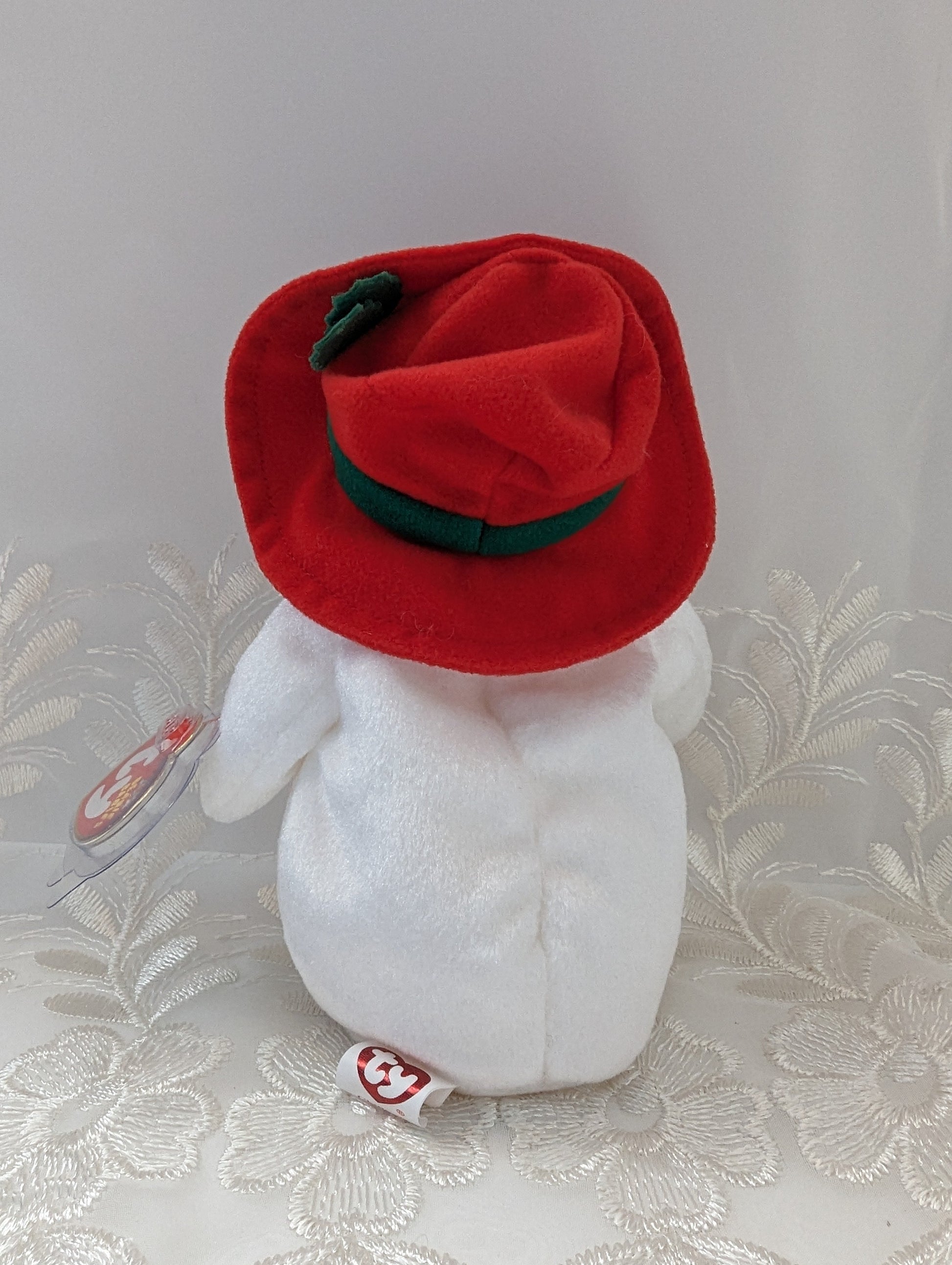 Ty Beanie Baby - Chillin The Snowman (7in) - Vintage Beanies Canada