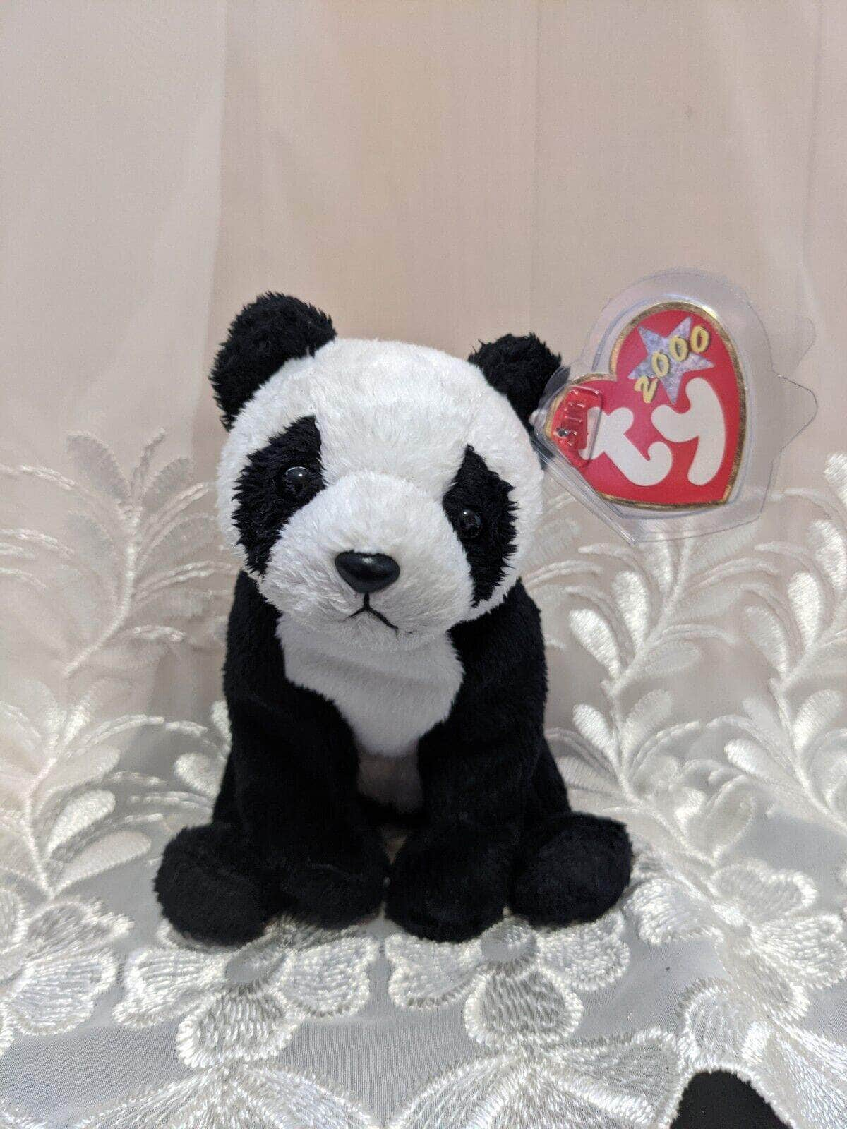 Ty Beanie Baby - China The Panda Bear (6in) - Vintage Beanies Canada