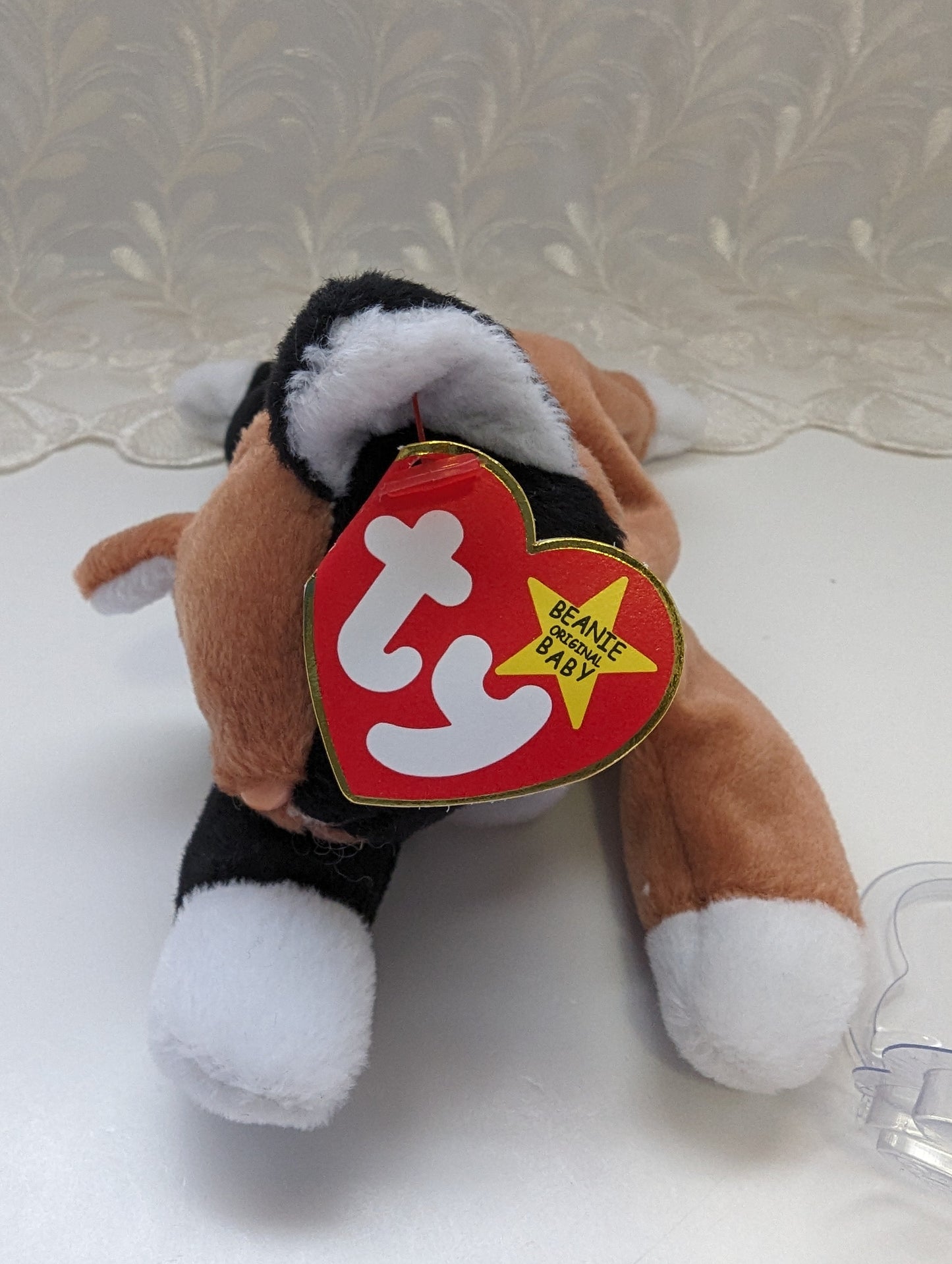 Ty Beanie Baby - Chip The Cat (8in) - Vintage Beanies Canada