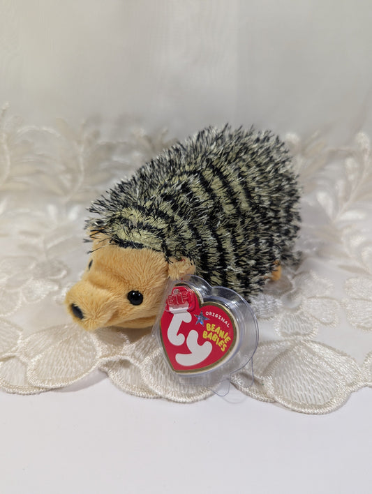 Ty Beanie Baby - Chuckles The Stripey Hedgehog (5in) - Vintage Beanies Canada