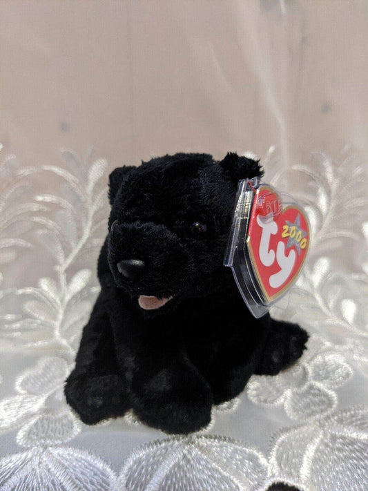 TY Beanie Baby - Cinders The Black Bear (5.5 in) - Vintage Beanies Canada