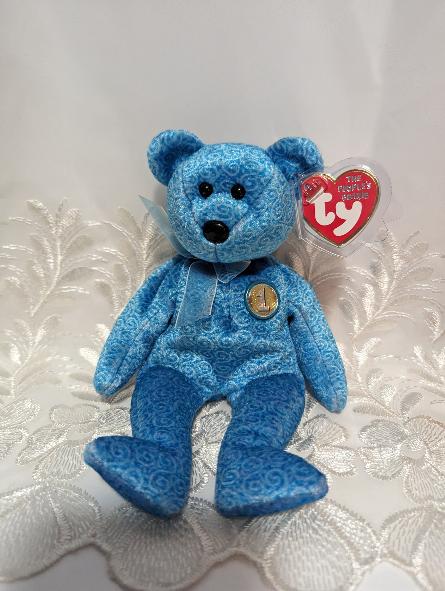 Ty Beanie Baby - Classy The Bear (The People's Beanie) 8.5in - Vintage Beanies Canada