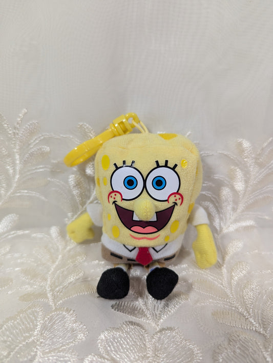 Ty Beanie Baby Clip - Spongebob SquarePants (5 in) No Tag - Vintage Beanies Canada