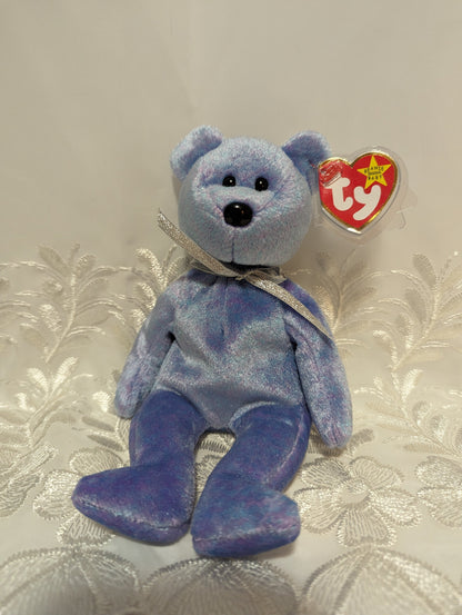 Ty Beanie Baby - Clubby II The Light To Blue Bear (8.5 in) - Vintage Beanies Canada