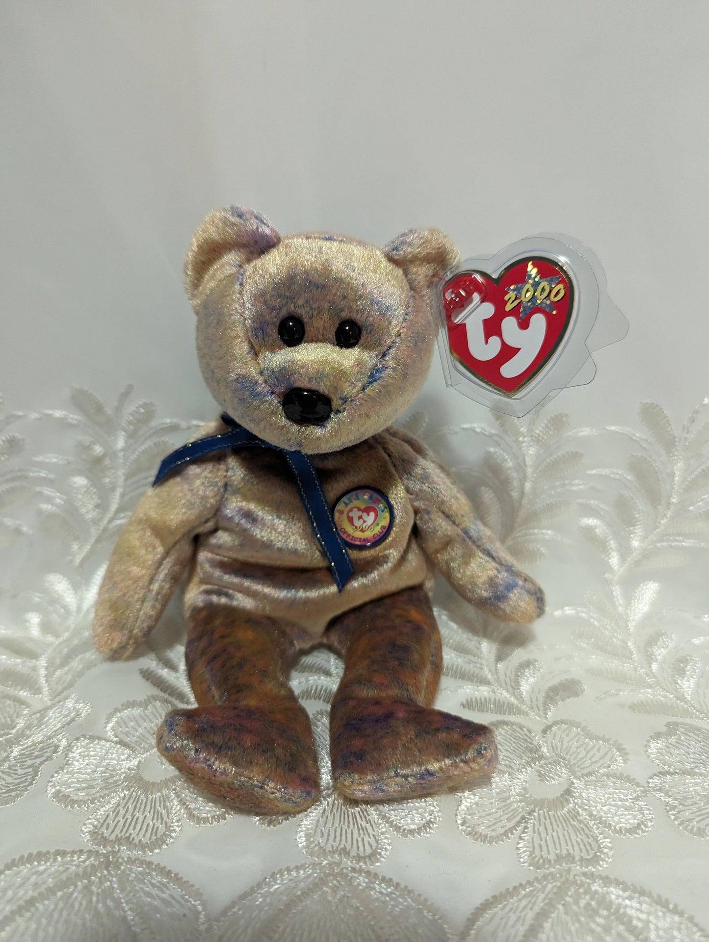 Ty Beanie Baby - Clubby III The Gold Bear (8.5in) - Vintage Beanies Canada