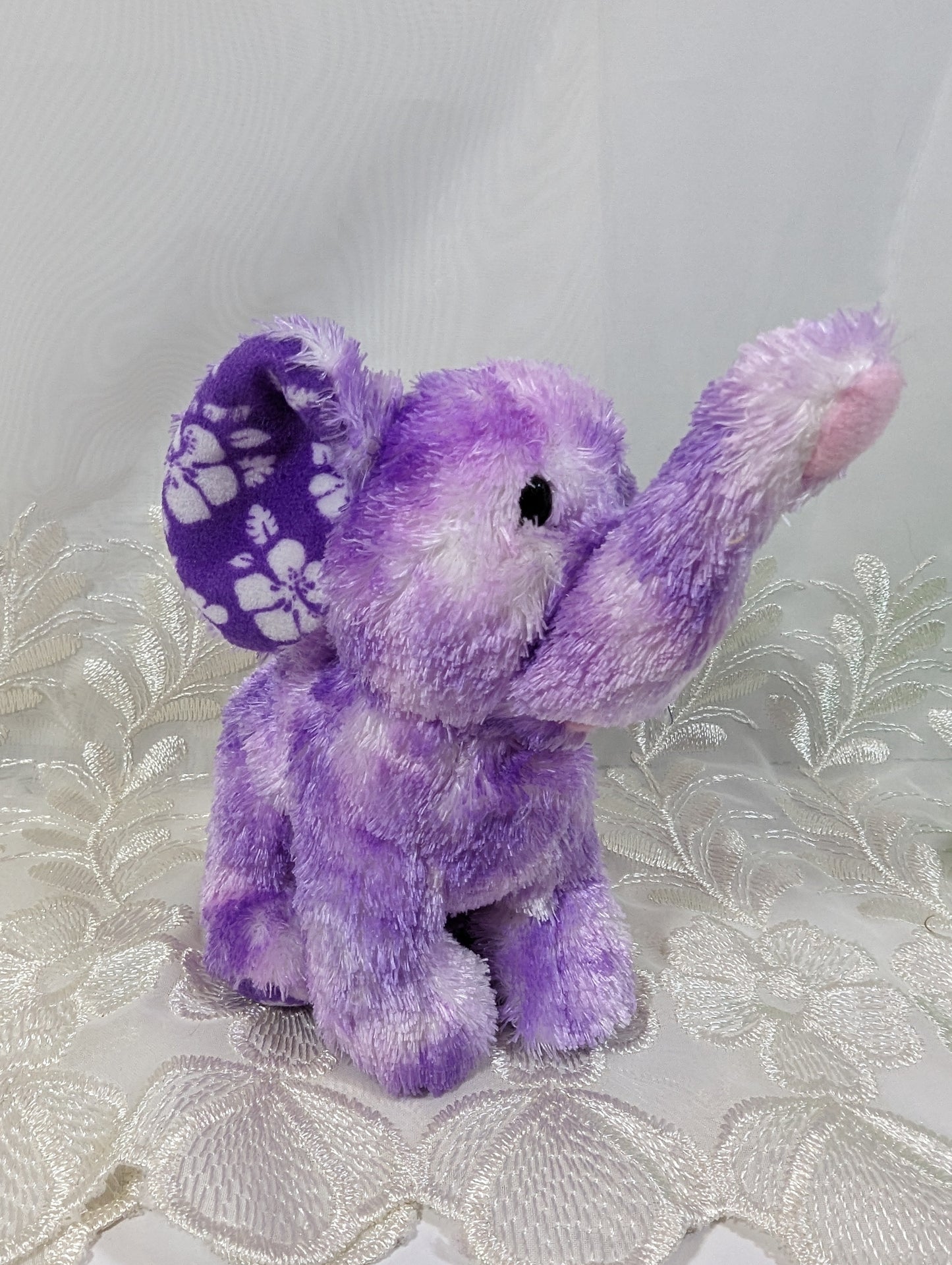 Ty Beanie Baby - Coastline The Purple Elephant (6.5in) - Vintage Beanies Canada