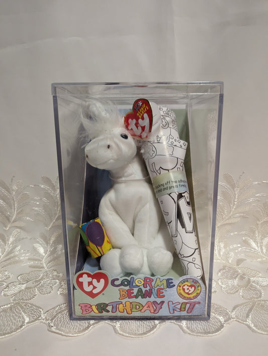 Ty Beanie Baby - Color Me Beanie the Unicorn (Birthday Kit) Sealed - Vintage Beanies Canada