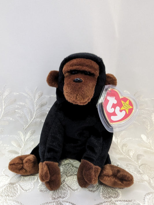 Ty Beanie Baby - Congo the gorilla (6in) - Vintage Beanies Canada