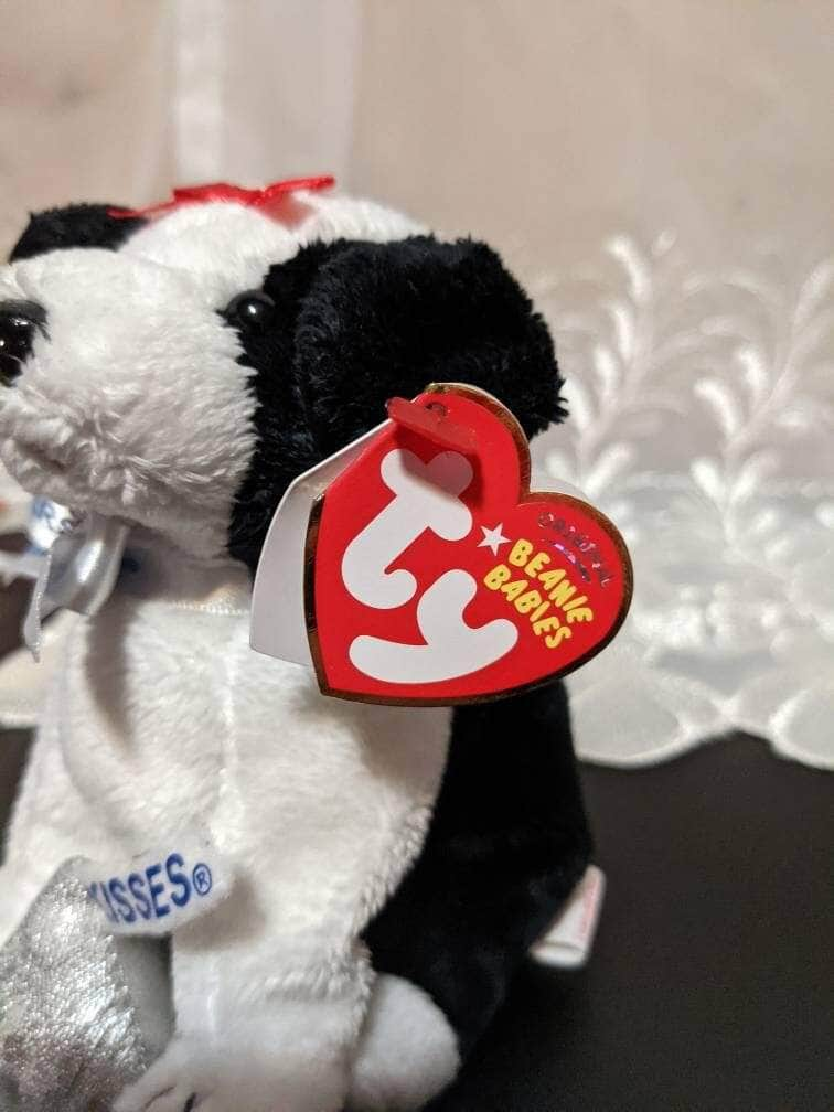 Ty Beanie Baby - Cookies and Creme The Hersheys Kisses Dog (6in) - Vintage Beanies Canada