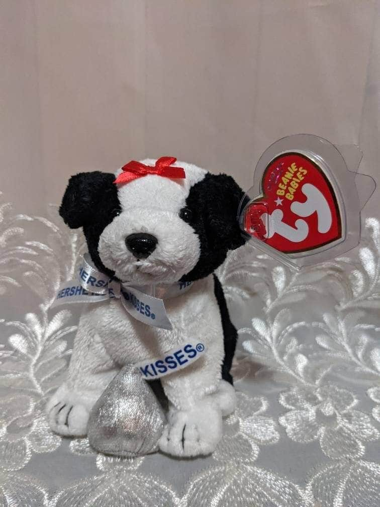 Ty Beanie Baby - Cookies and Creme The Hersheys Kisses Dog (6in) - Vintage Beanies Canada