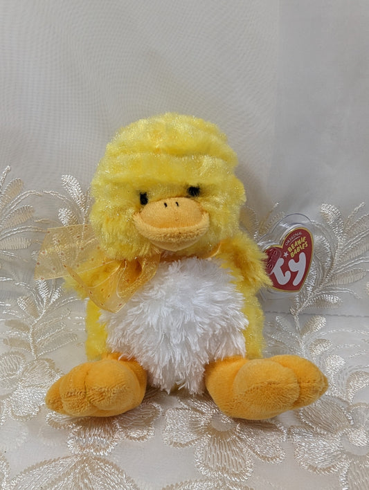 Ty Beanie Baby - Coop The Yellow Chick (6in) - Vintage Beanies Canada