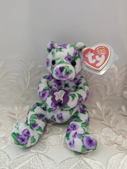 Ty Beanie Baby - Corsage The Bear (6in) - Vintage Beanies Canada