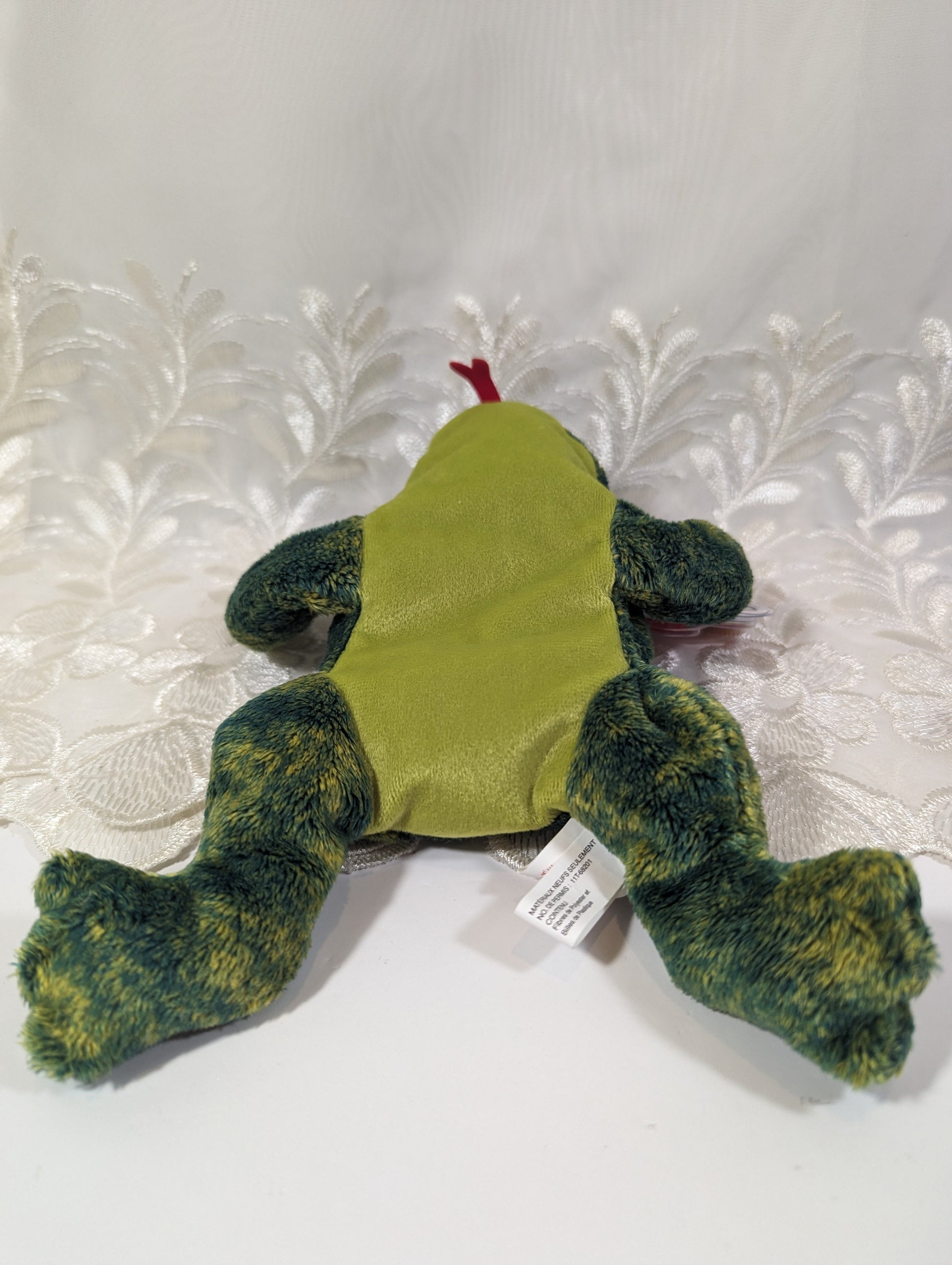 Ty Beanie Baby - Croaks the Frog (8 in) - Vintage Beanies Canada