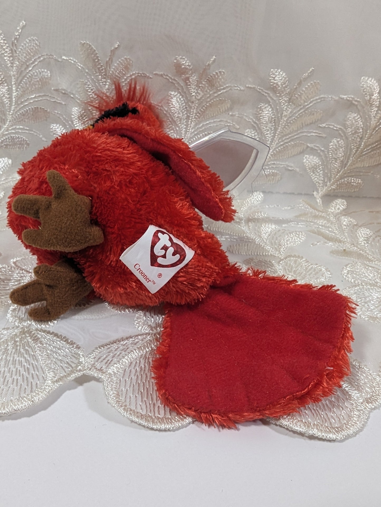 Ty Beanie Baby - Crooner The Red Cardinal Bird (5 in) - Vintage Beanies Canada