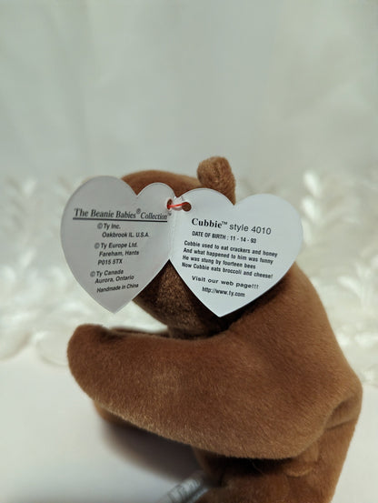 Ty Beanie Baby - Cubbie The Brown Bear (8.5in) - Vintage Beanies Canada