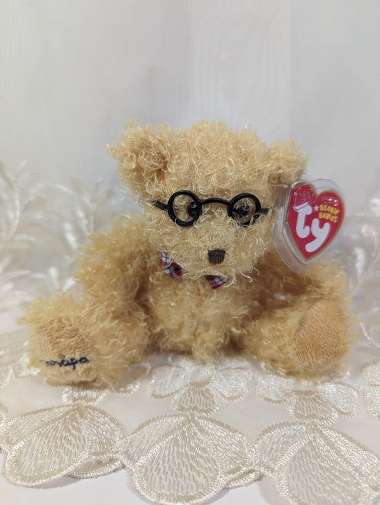 Ty Beanie Baby - Dear Grandpa the Bear (6.5 inch) Hallmark Exclusive - Vintage Beanies Canada