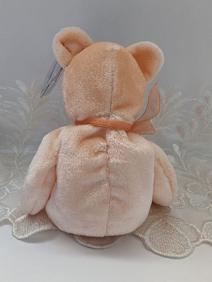 Ty Beanie Baby - Dearest The Peach Bear (8.5in) - Vintage Beanies Canada