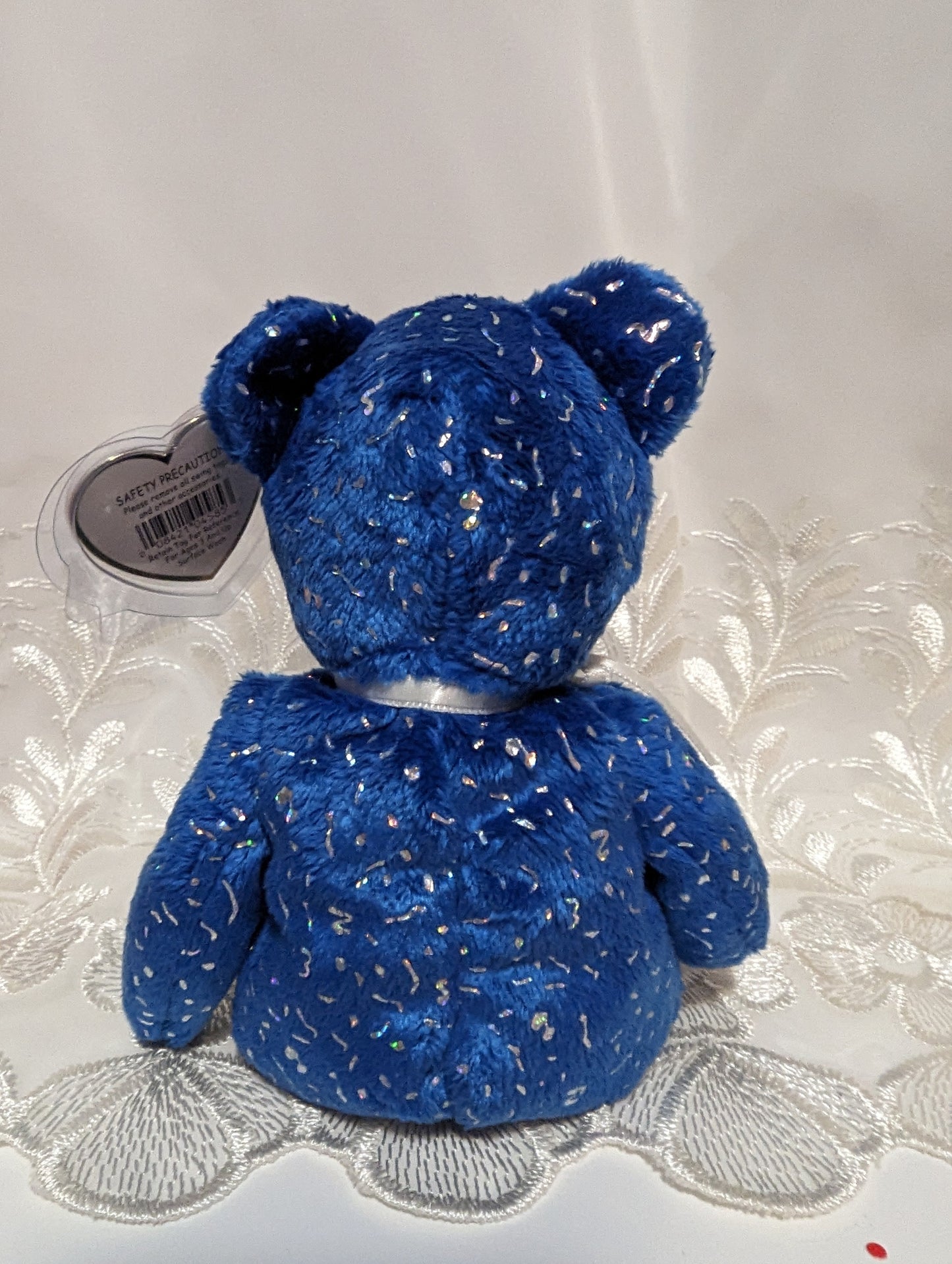 Ty Beanie Baby - Decade The Dark Blue Bear (8.5in) - Vintage Beanies Canada