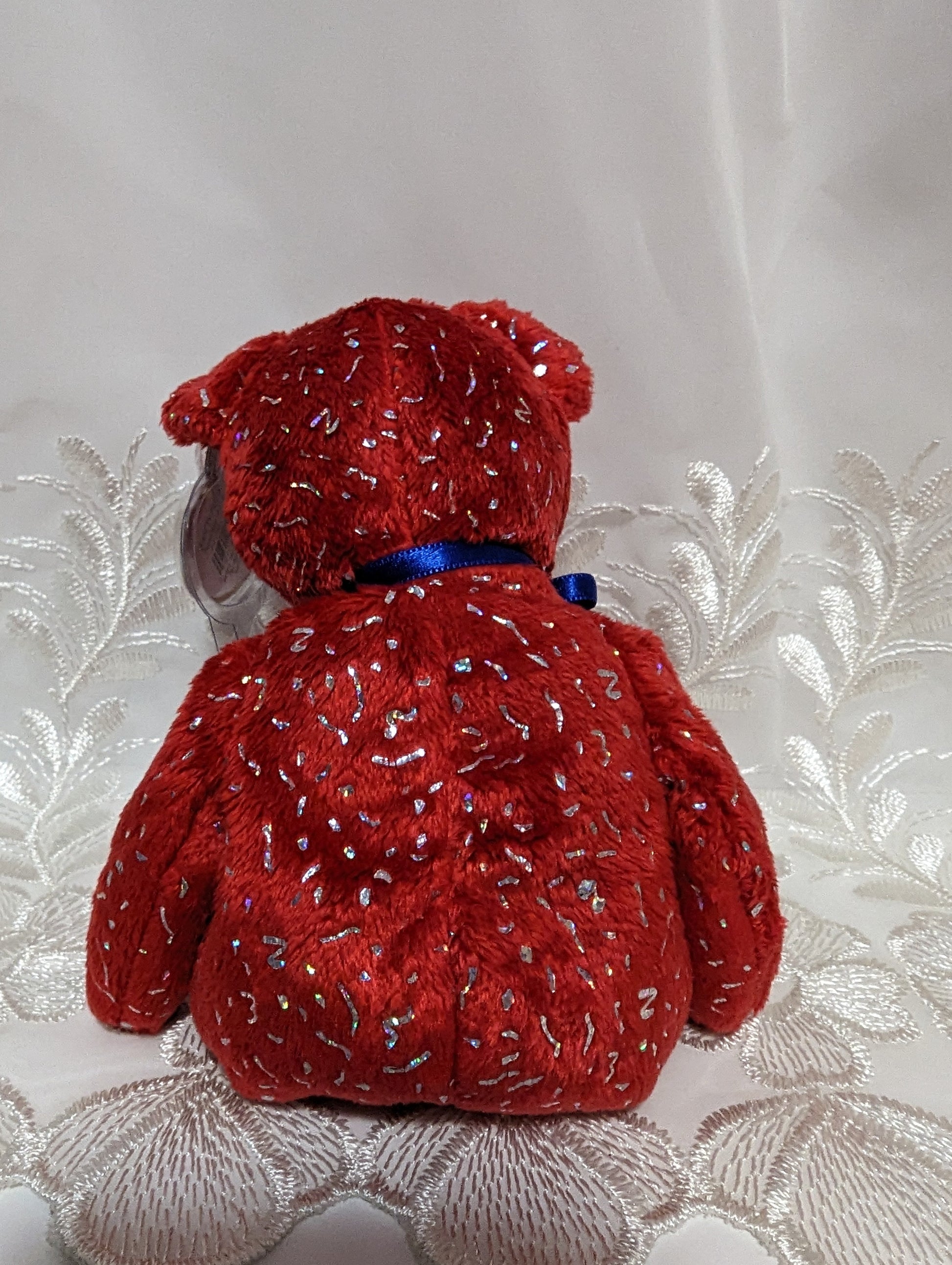 Ty Beanie Baby - Decade The Red Bear (8.5in) - Vintage Beanies Canada