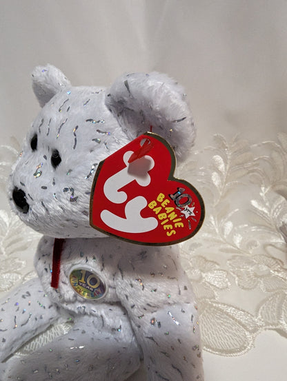 Ty Beanie Baby - Decade The White Bear (8.5in) - Vintage Beanies Canada