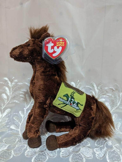 Ty Beanie Baby - Derby 132 The Racehorse From The Kentucky Derby (7in) - Vintage Beanies Canada